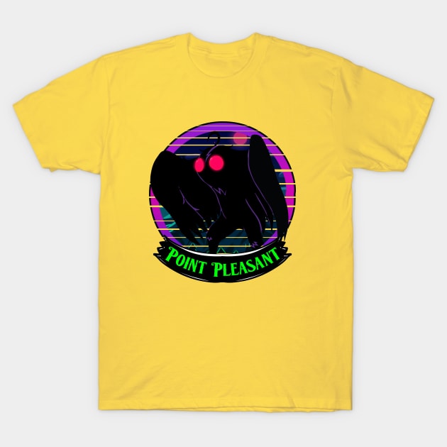 MOTHMAN  POINT PLEASANT T-Shirt by theanomalius_merch